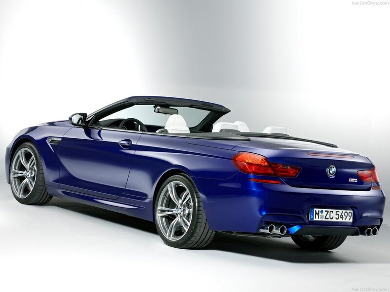 Blue Bmw M6 Convertible — Neutral