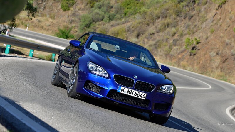 Blue Bmw M6 Coupe — Dynamic, Afternoon