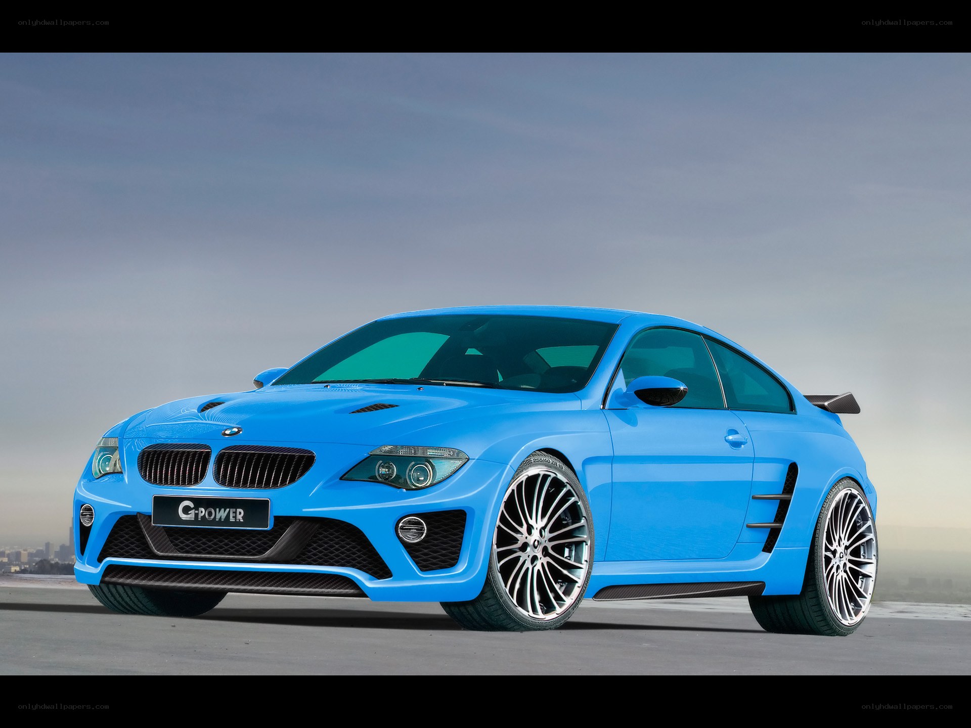 Blue BMW M6 G-Power