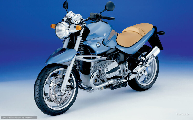 Blue BMW motorcycle
