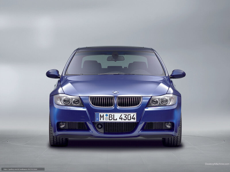 Blue BMW Sedan — Neutral, Photograph