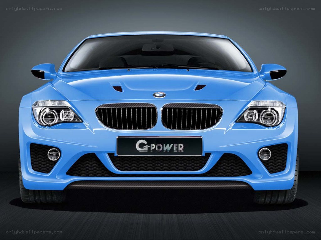 blue bmw sports car