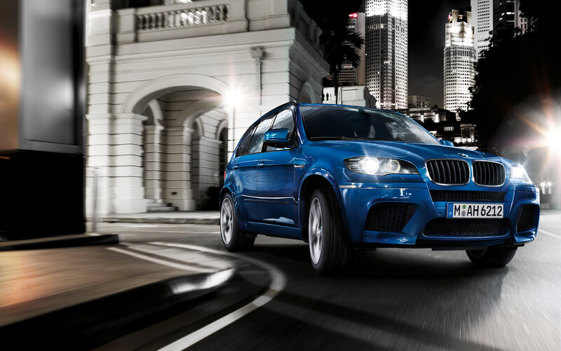 Blue Bmw Suv