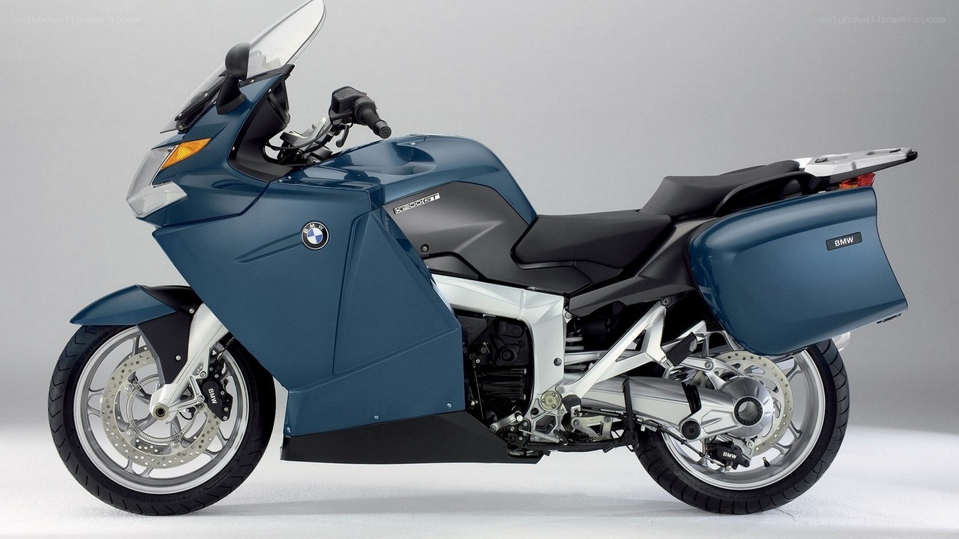 blue bmw touring motorcycle