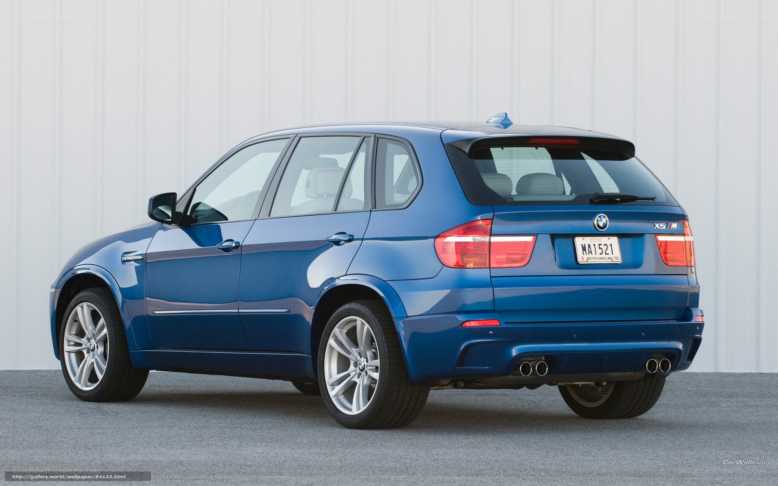 blue bmw x5 m suv