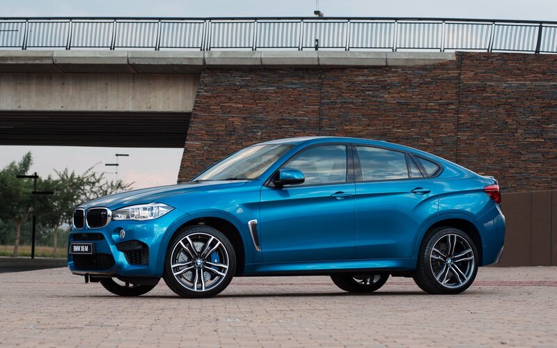 Blue Bmw X6 M — Calm, Afternoon