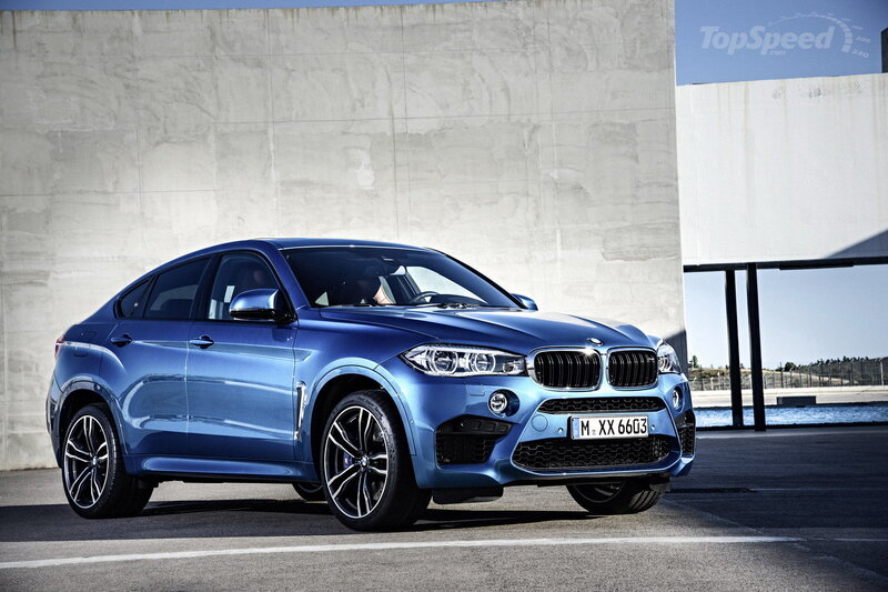 Blue Bmw X6 Suv
