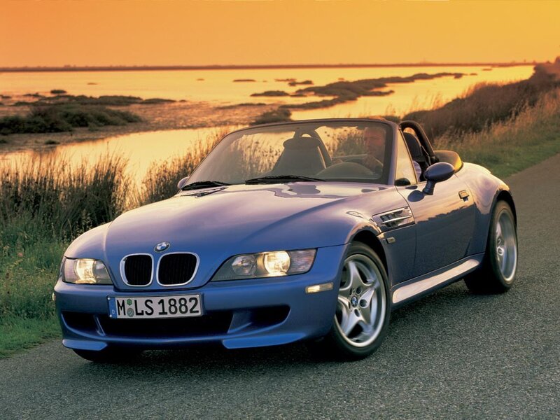 Blue BMW Z3 M Roadster