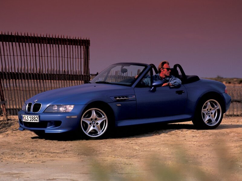 Blue BMW Z3 M Roadster