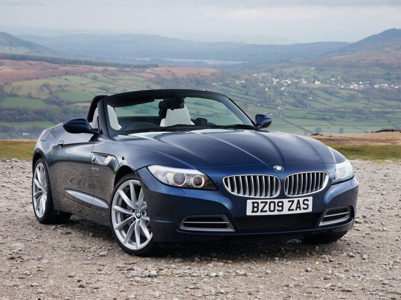 Blue Bmw Z4 Convertible — Serene