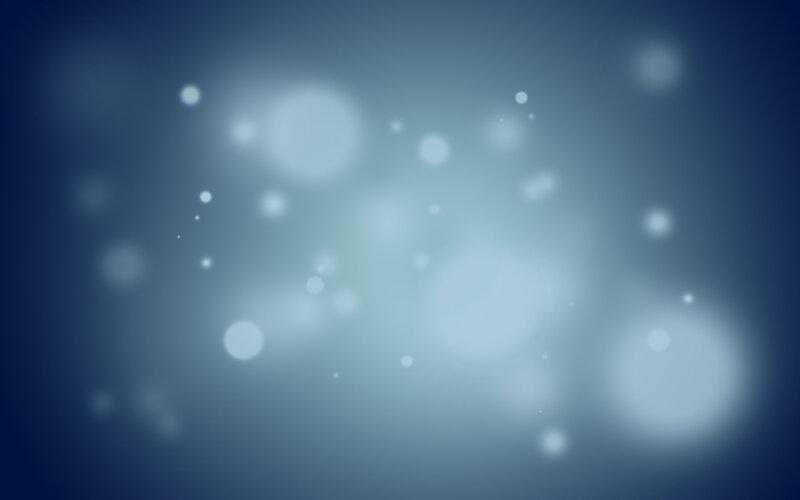 blue bokeh background