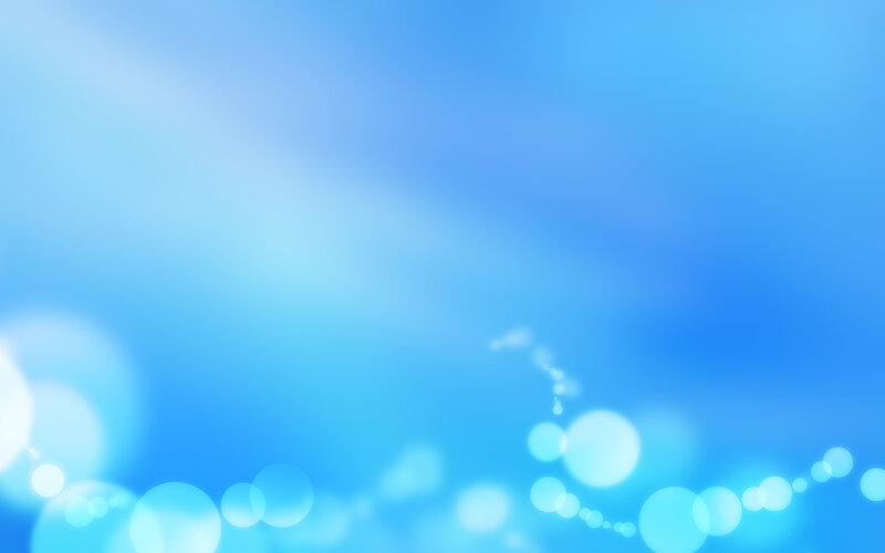 blue bokeh background