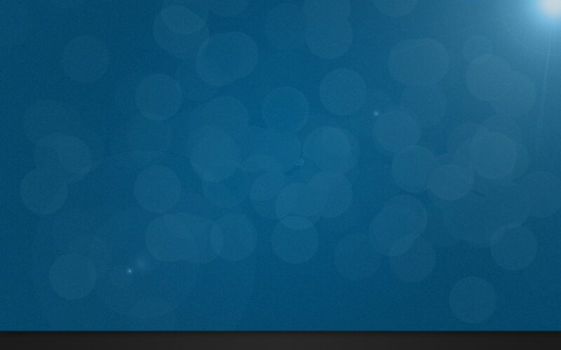 blue bokeh background