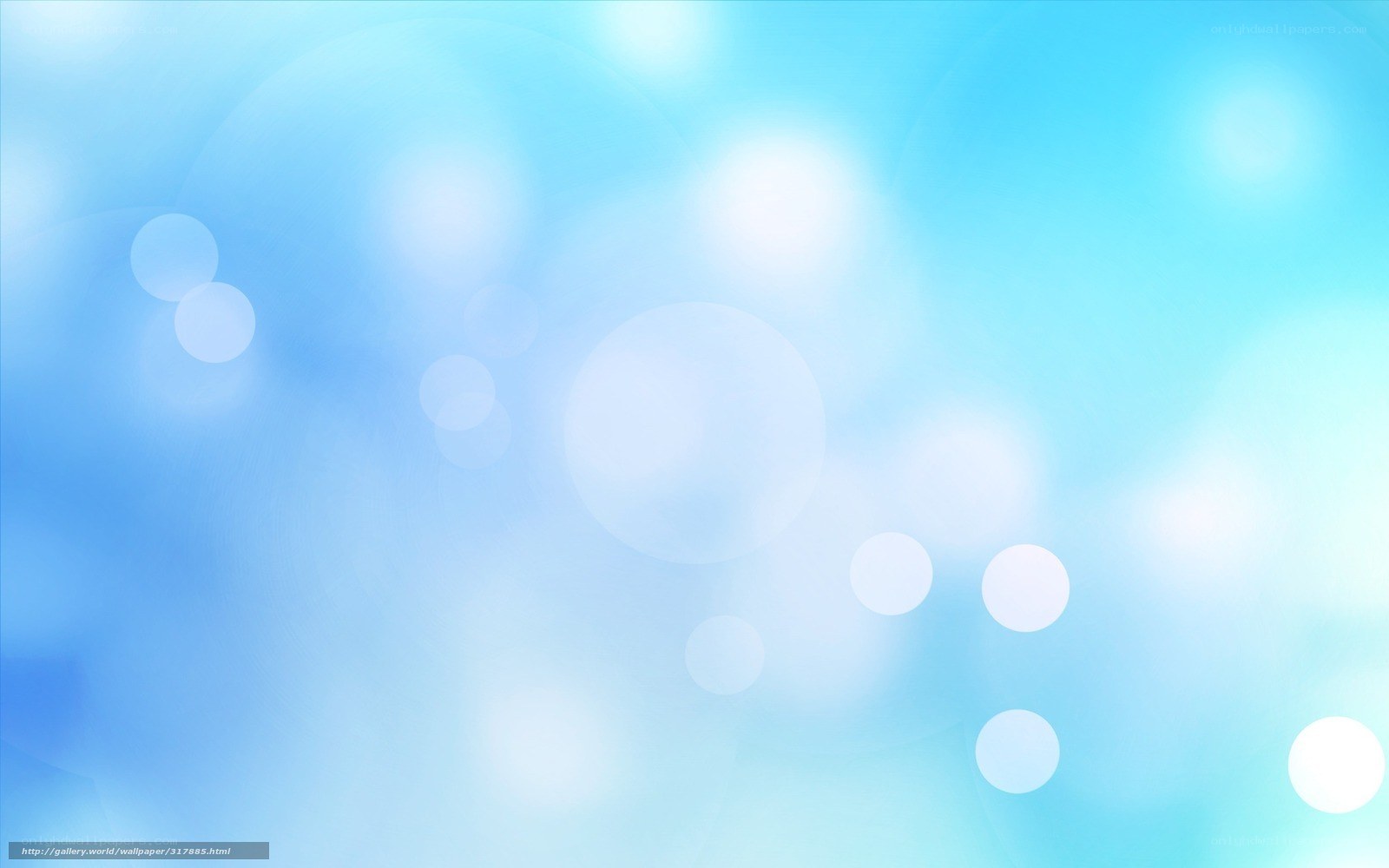 blue bokeh background