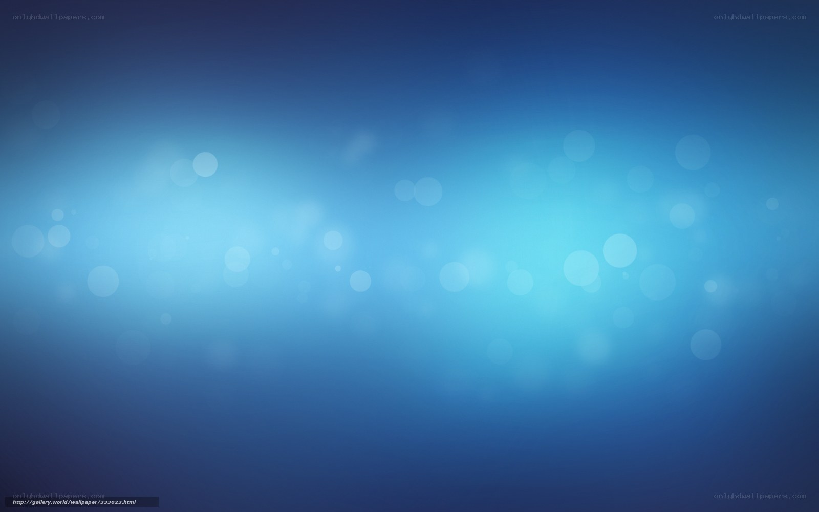 blue bokeh background