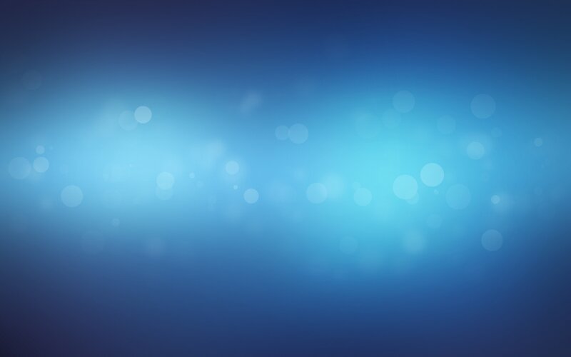 Blue Bokeh Background — Calm, Abstract, Light