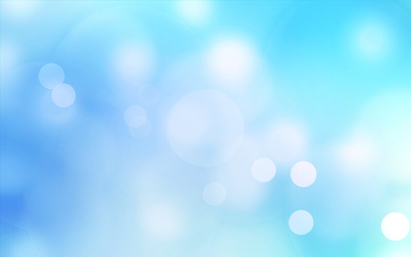 Blue Bokeh Background — Calm, Abstract