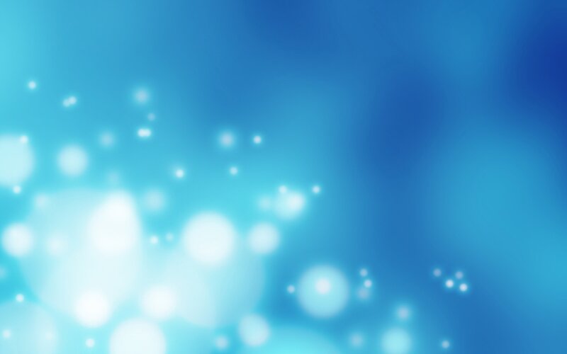 Blue Bokeh Background — Light