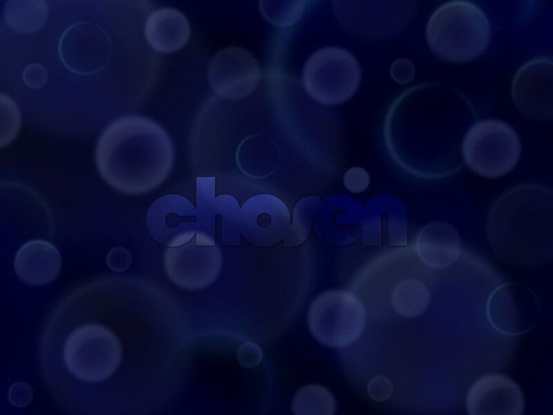 blue bokeh background with text