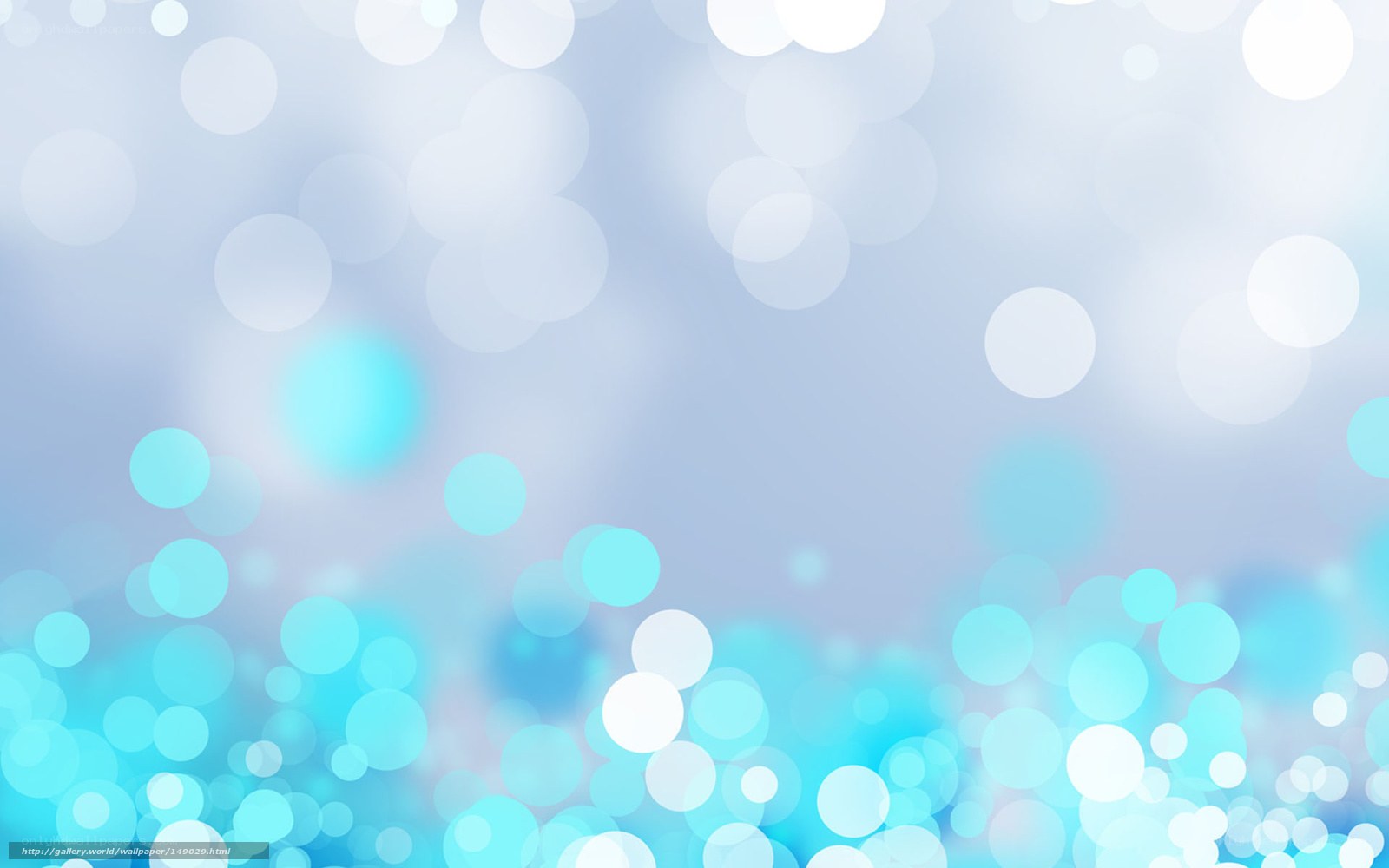 blue bokeh background