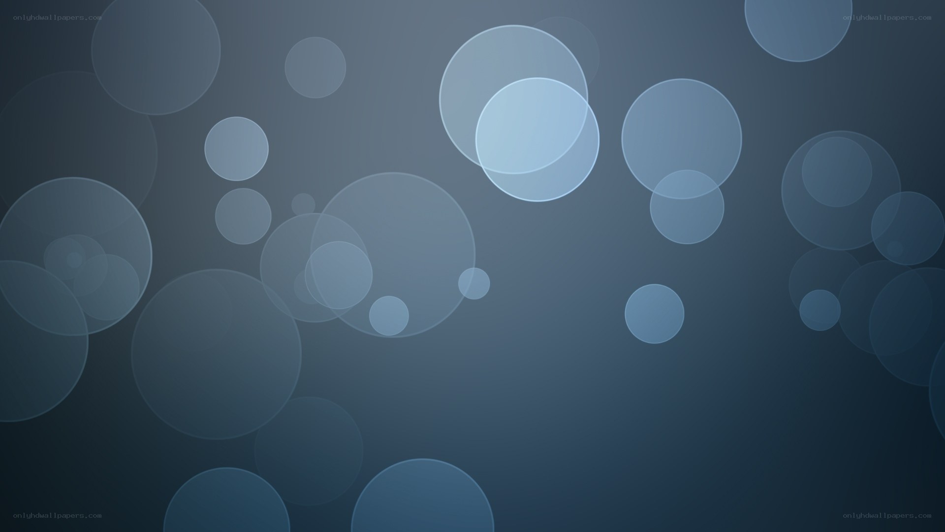 blue bokeh circle background