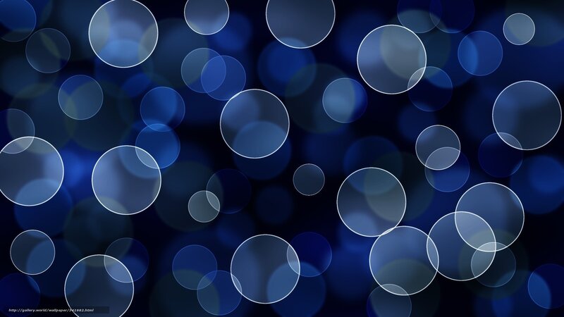 blue bokeh circle background
