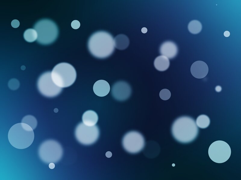 blue bokeh circle background