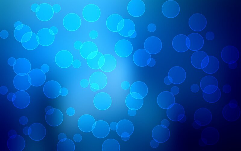 blue bokeh circle background