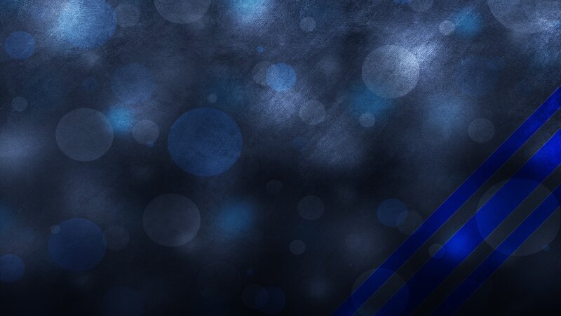 Blue Bokeh Circles — Dark