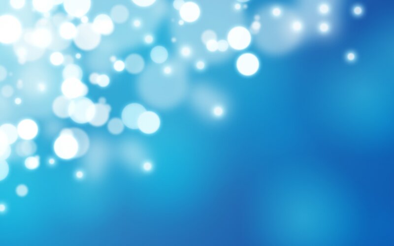 blue bokeh light background