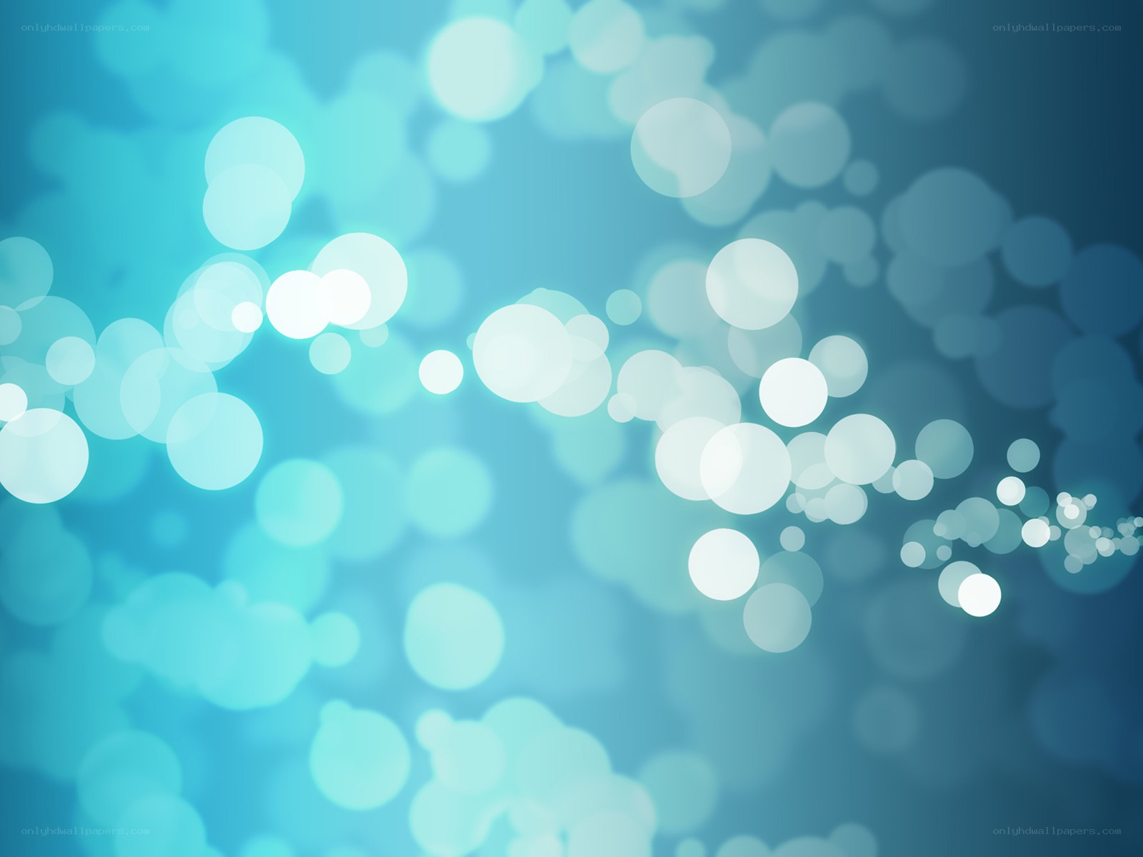 blue bokeh light effect