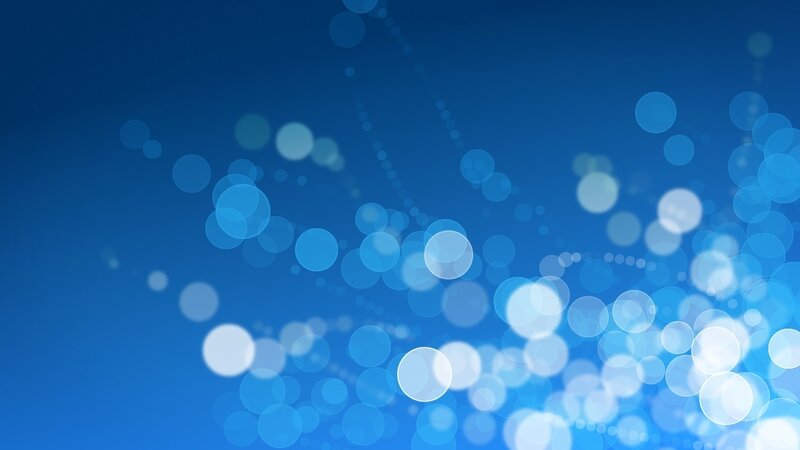 blue bokeh light effect