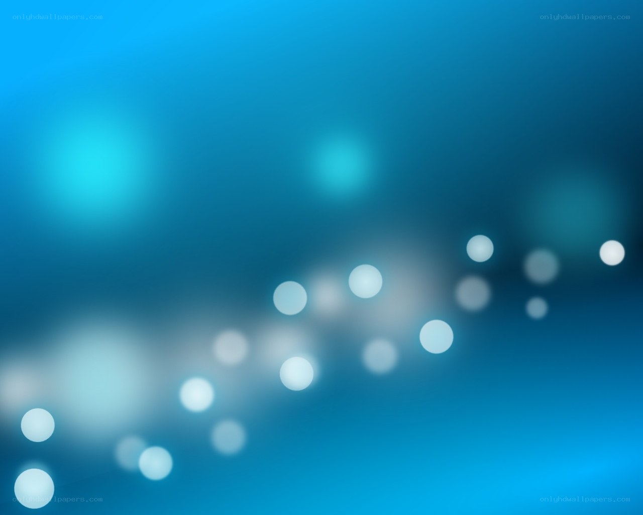 blue bokeh light effect