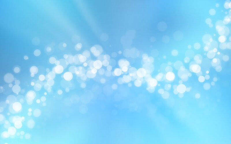 blue bokeh light effect