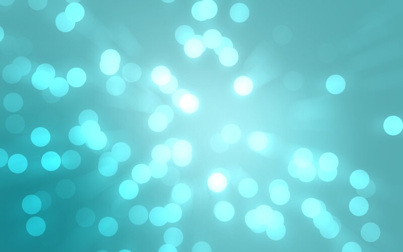 blue bokeh light effect