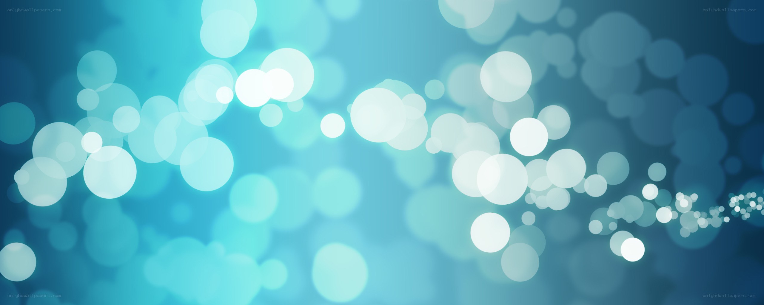 blue bokeh light effect