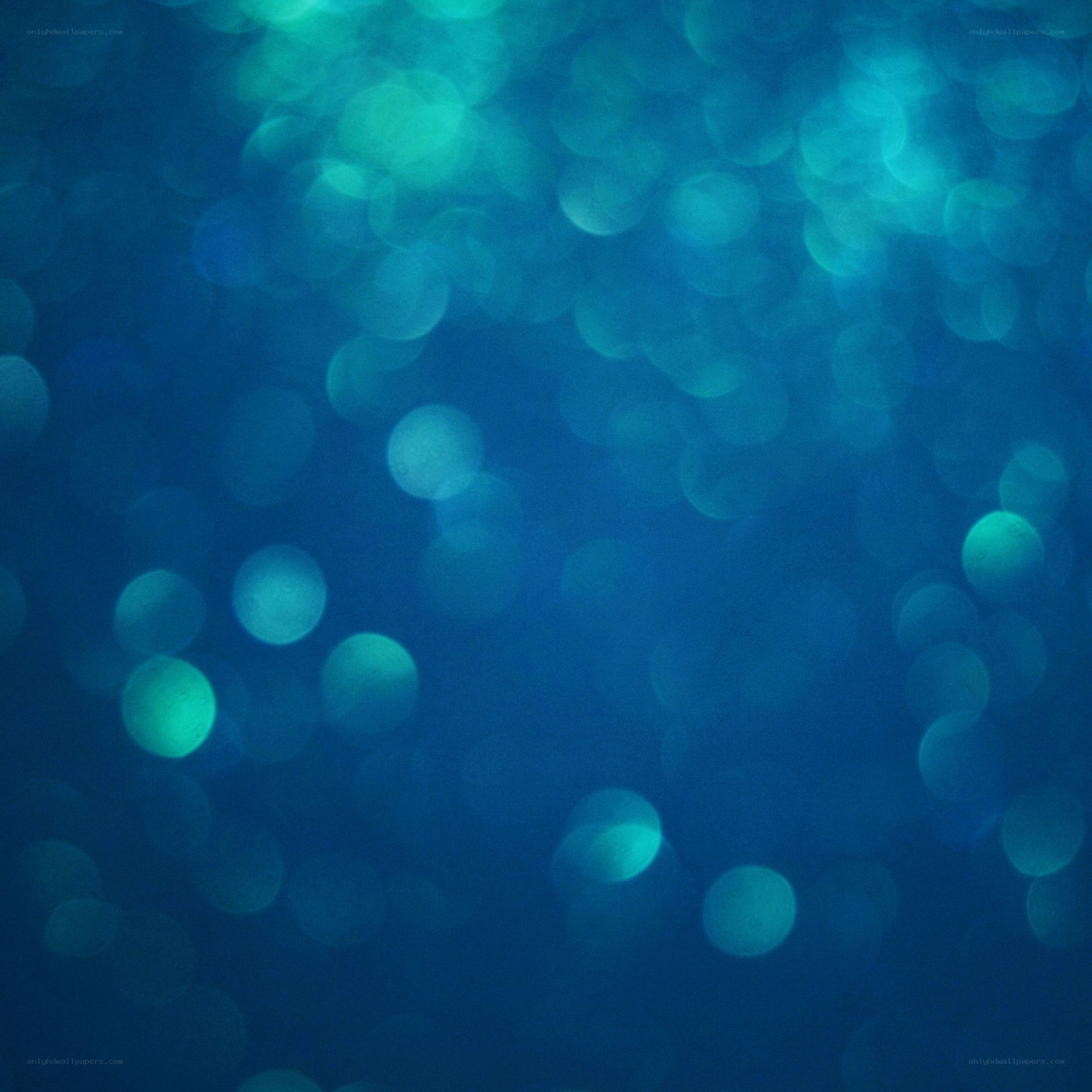 blue bokeh light effect