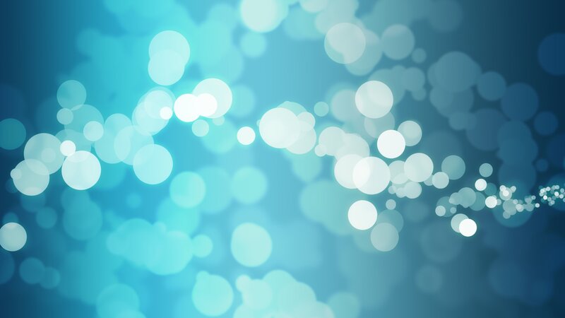 blue bokeh light effect