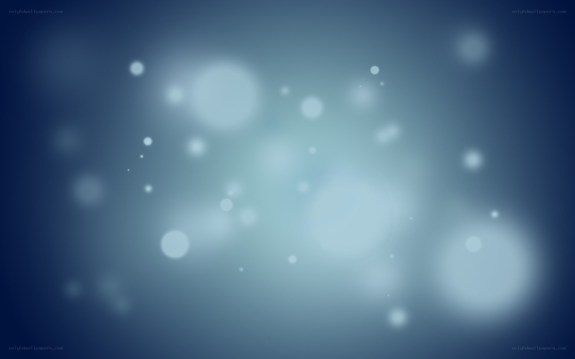 blue bokeh light effect