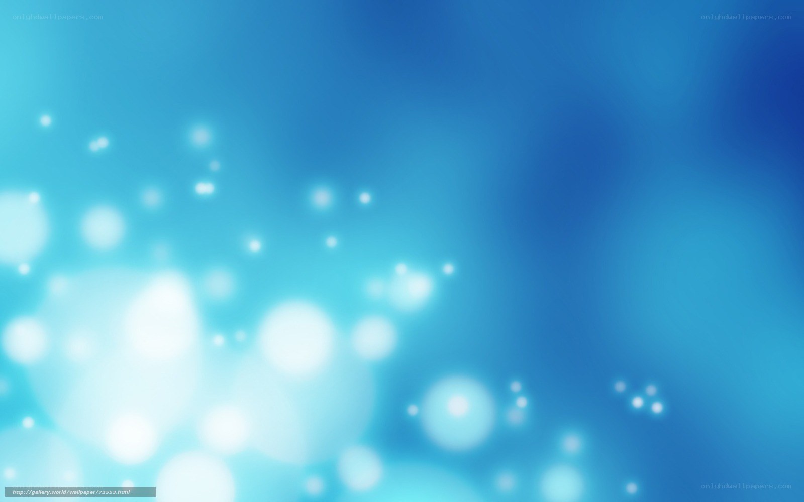 blue bokeh light effect