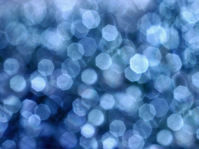 blue bokeh light pattern