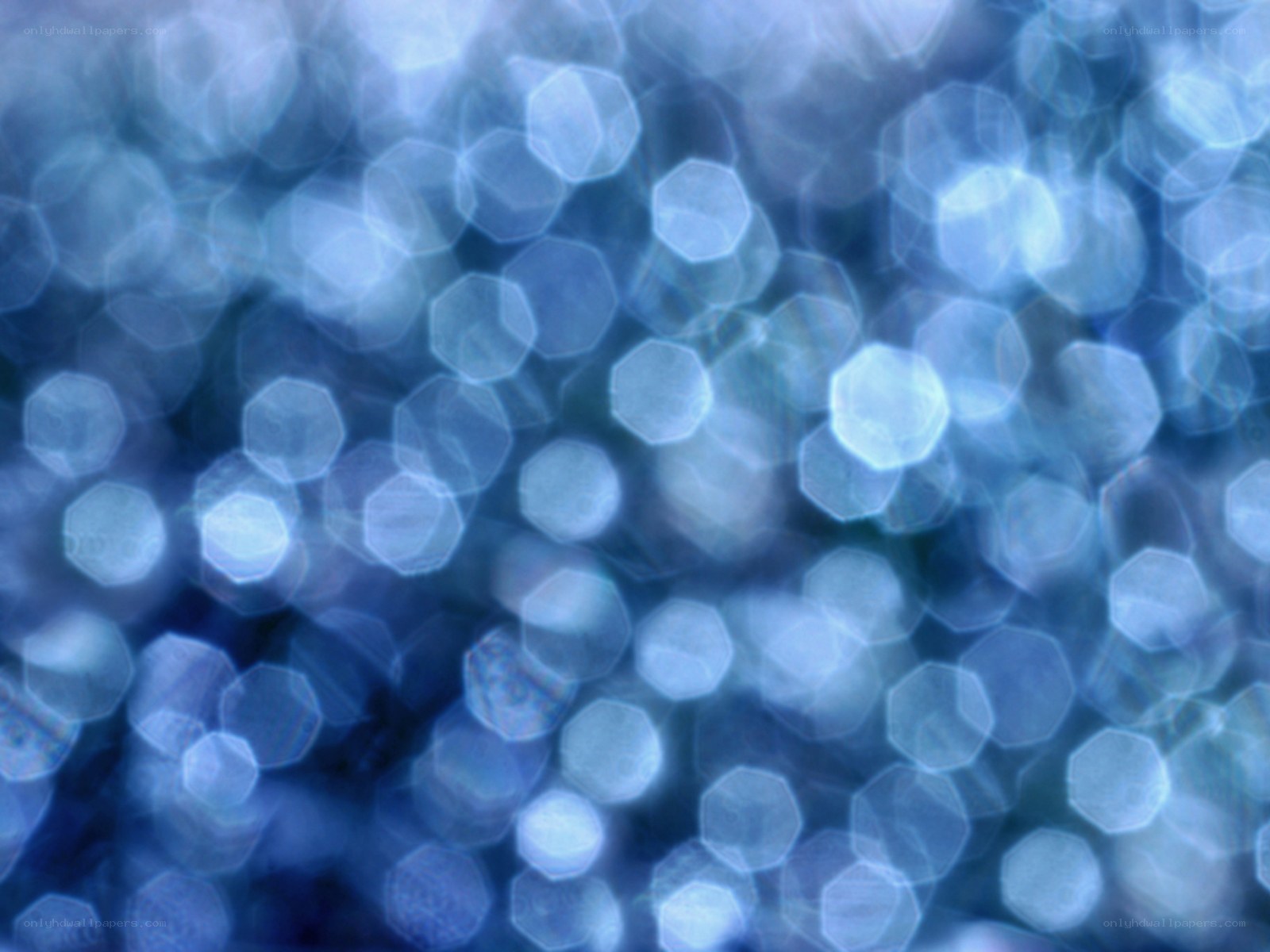 blue bokeh light pattern