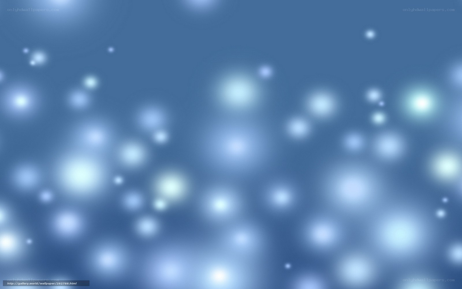 blue bokeh lights background