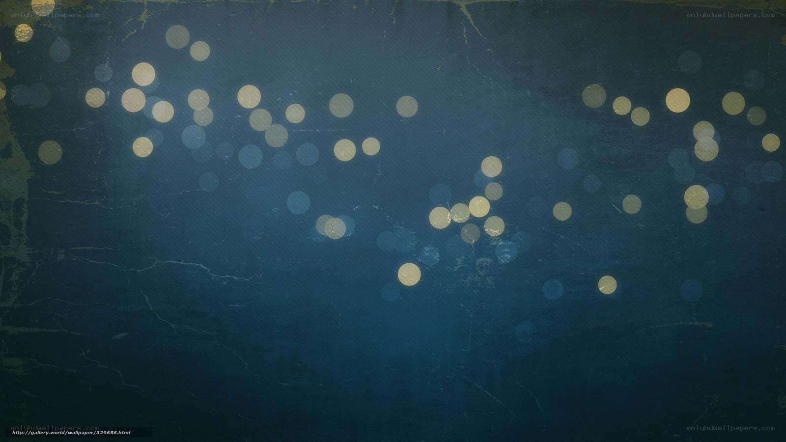 blue bokeh lights background