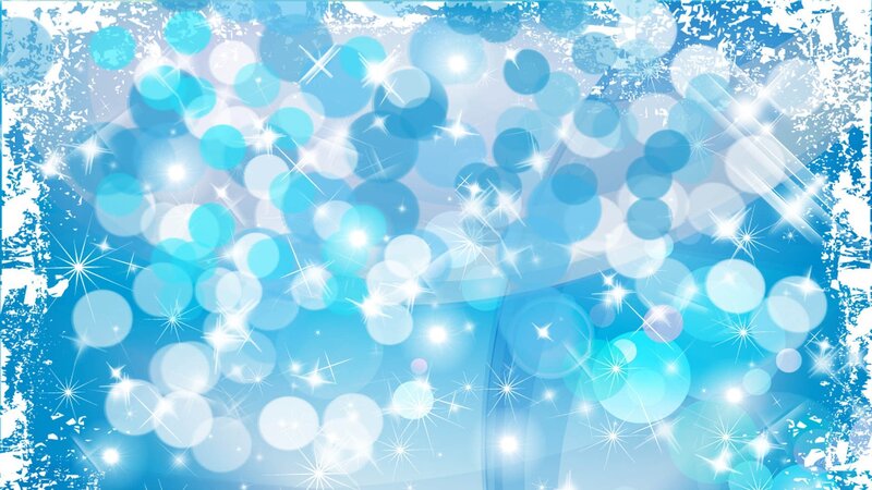 Blue Bokeh Lights — Festive