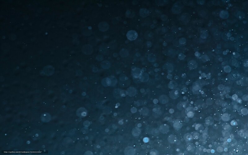 Blue Bokeh Particles — Calm