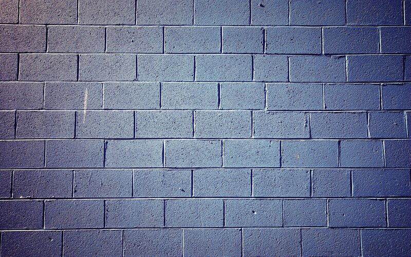 Blue Brick Wall — Neutral