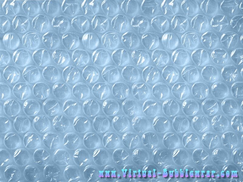 Blue Bubble Wrap Texture — Light Blue