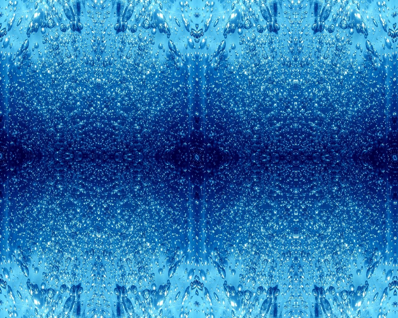 blue bubbles abstract pattern