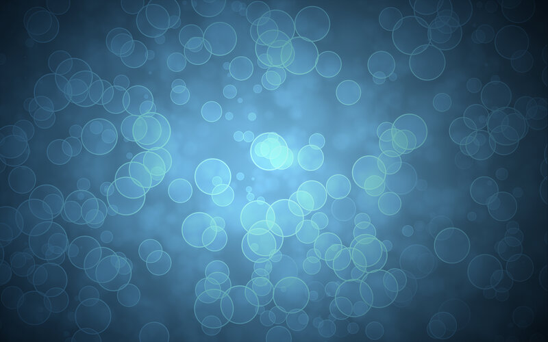 blue bubbles background